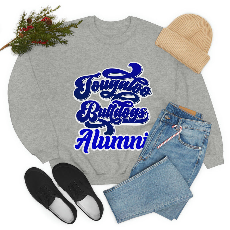 Unisex Tougaloo Bulldogs Heavy Blend™ Crewneck Sweatshirt