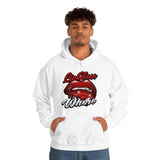 Unisex Lip Gloss Heavy Blend™ Hooded Sweatshirt