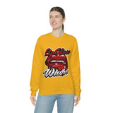 Unisex Lip Gloss Heavy Blend™ Crewneck Sweatshirt