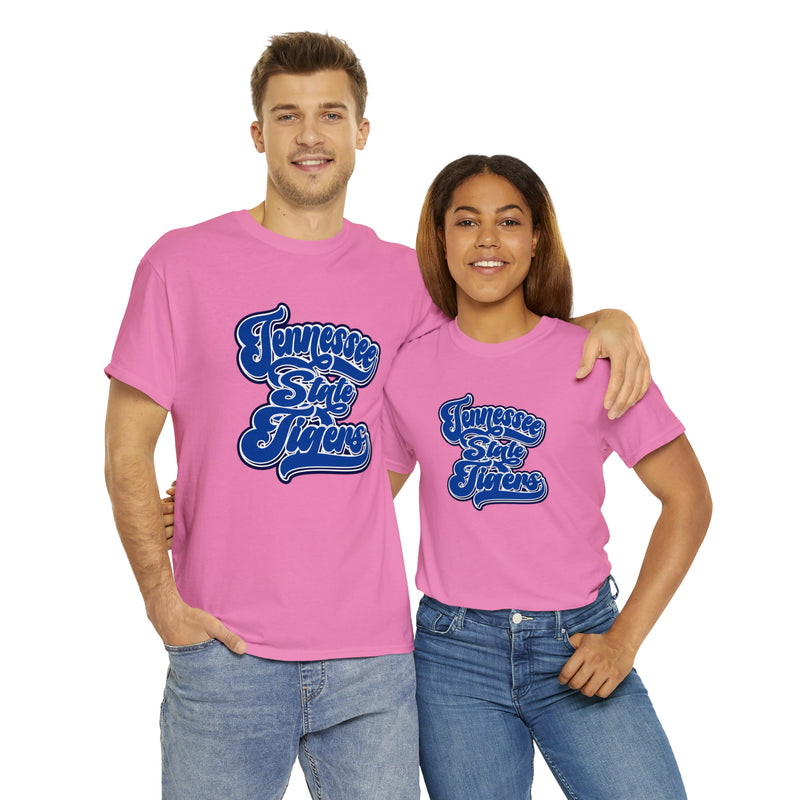 Unisex Tennessee State TSU 2 Heavy Cotton Tee