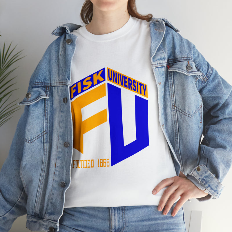 Unisex FISK University Heavy Cotton Tee