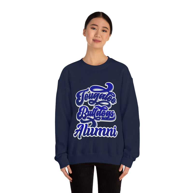 Unisex Tougaloo Bulldogs  Heavy Blend™ Crewneck Sweatshirt