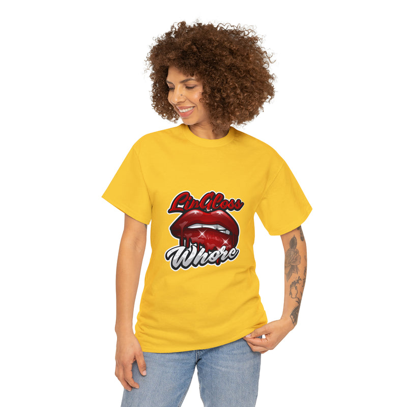 Unisex Lip Gloss Heavy Cotton Tee