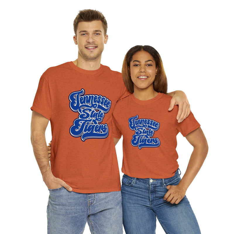 Unisex Tennessee State TSU 2 Heavy Cotton Tee