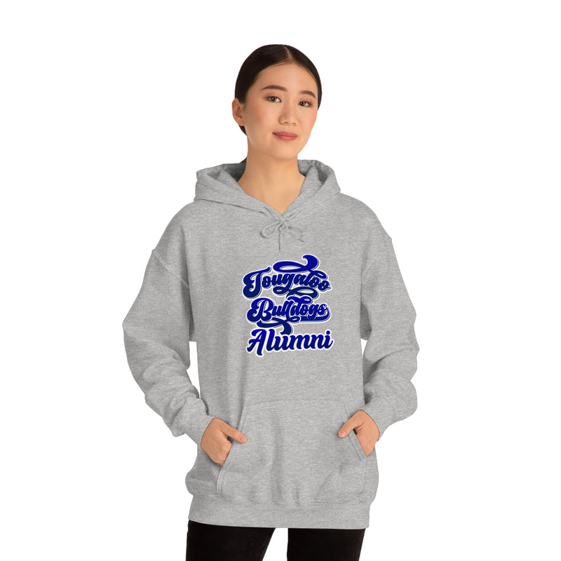 Unisex Tougaloo Bulldogs Heavy Blend™ Hooded Sweatshirt