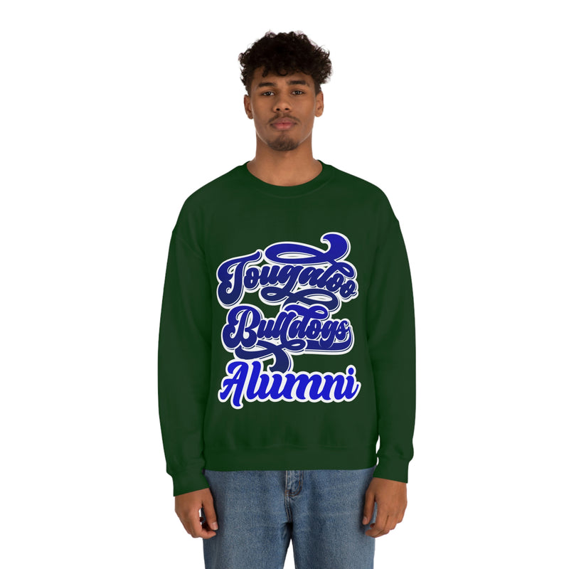 Unisex Tougaloo Bulldogs Heavy Blend™ Crewneck Sweatshirt