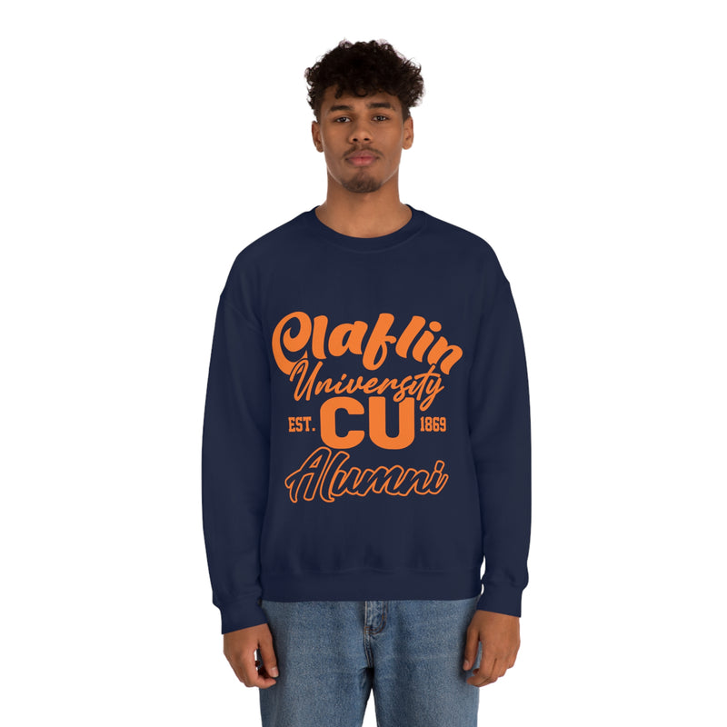 Unisex Claflin University CU 1869 Alumni Heavy Blend™ Crewneck Sweatshirt