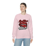 Unisex Lip Gloss Heavy Blend™ Crewneck Sweatshirt