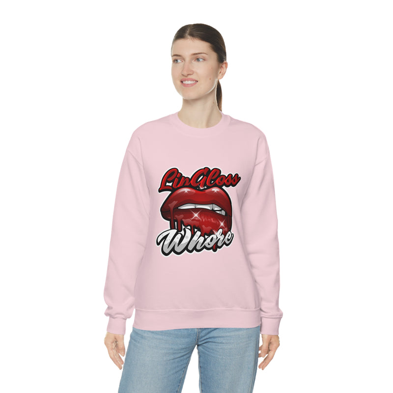 Unisex Lip Gloss Heavy Blend™ Crewneck Sweatshirt