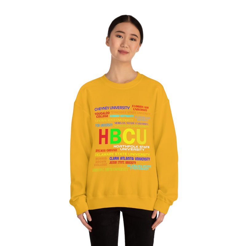 Unisex HBCU Northfolk State University Heavy Blend™ Crewneck Sweatshirt