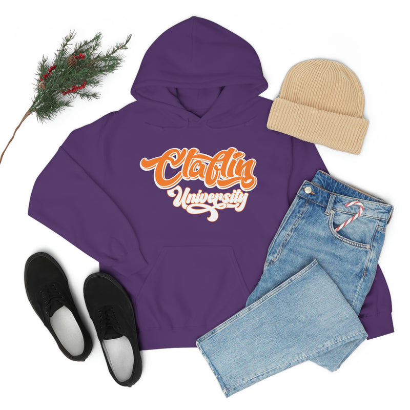 Unisex Claflin University Heavy Blend™ Hooded Sweatshirt