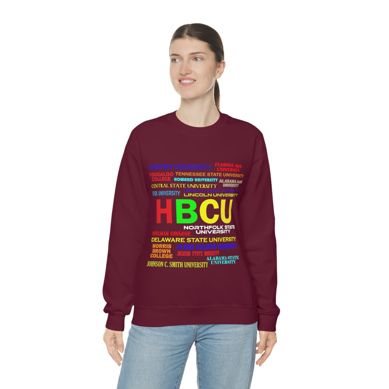 Unisex HBCU Northfolk State University Heavy Blend™ Crewneck Sweatshirt