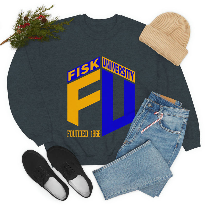 Unisex FISK University Heavy Blend™ Crewneck Sweatshirt