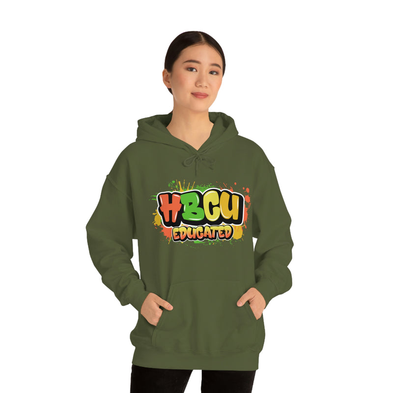 Unisex HBCU Educated Heavy Blend™ Hooded Sweatshirt