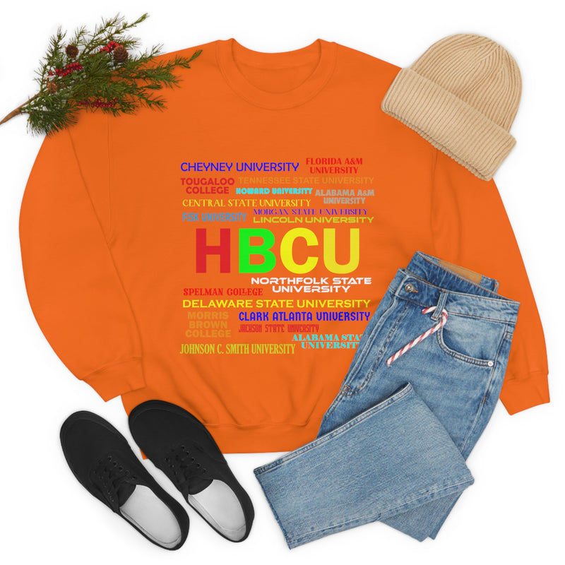 Unisex HBCU Northfolk State University Heavy Blend™ Crewneck Sweatshirt