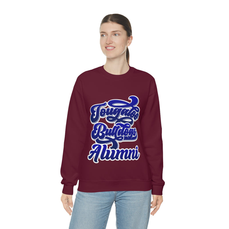 Unisex Tougaloo Bulldogs  Heavy Blend™ Crewneck Sweatshirt