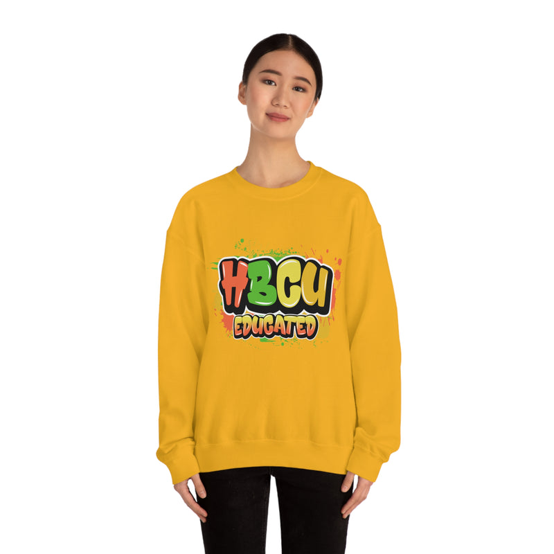 Unisex HBCU Educated Heavy Blend™ Crewneck Sweatshirt