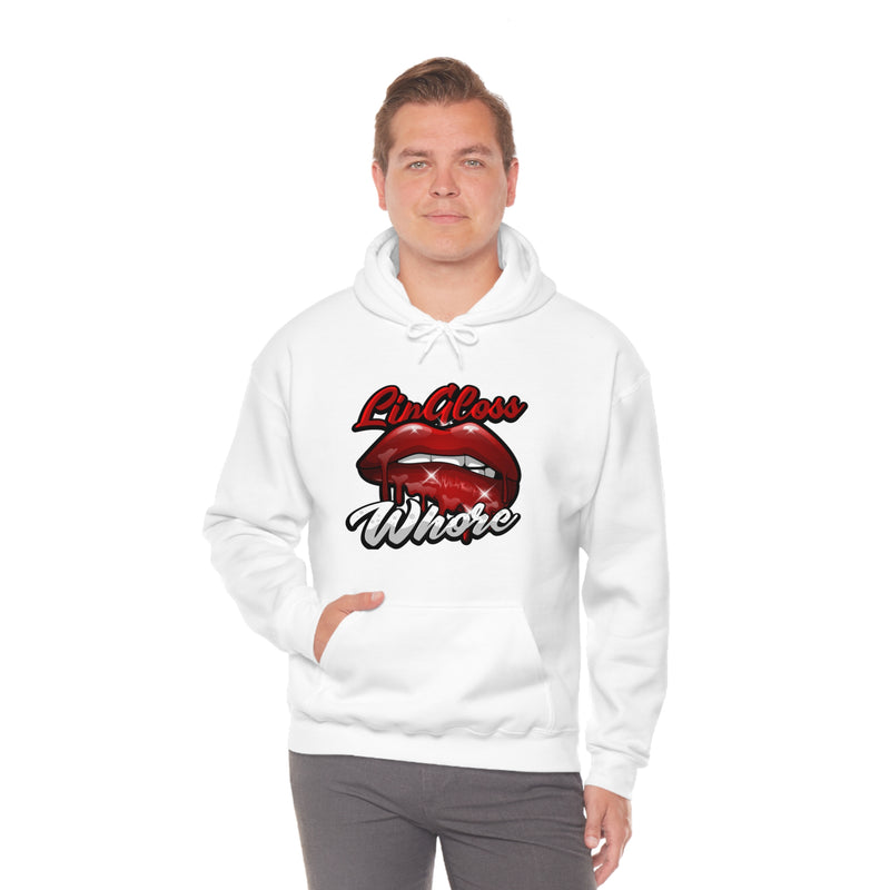 Unisex Lip Gloss Heavy Blend™ Hooded Sweatshirt