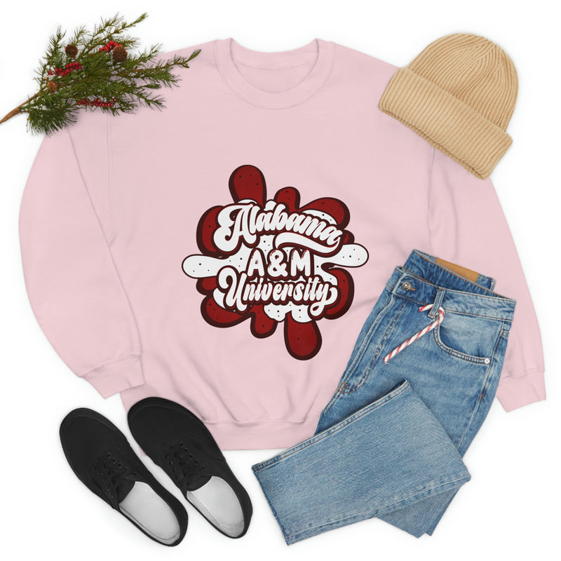 Unisex Alabama A&M University Heavy Blend™ Crewneck Sweatshirt