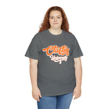 Unisex Claflin University Heavy Cotton Tee