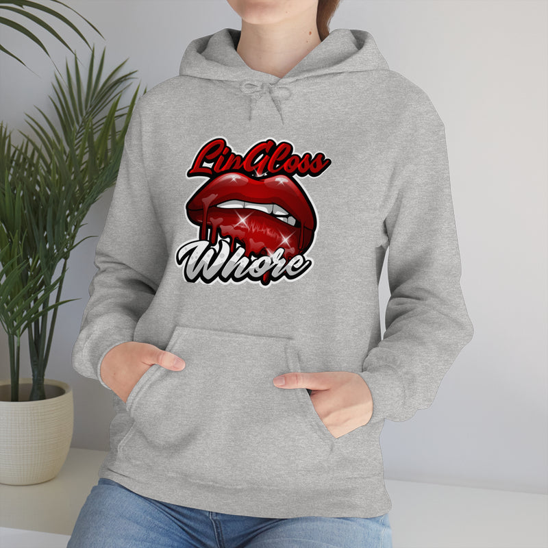 Unisex Lip Gloss Heavy Blend™ Hooded Sweatshirt