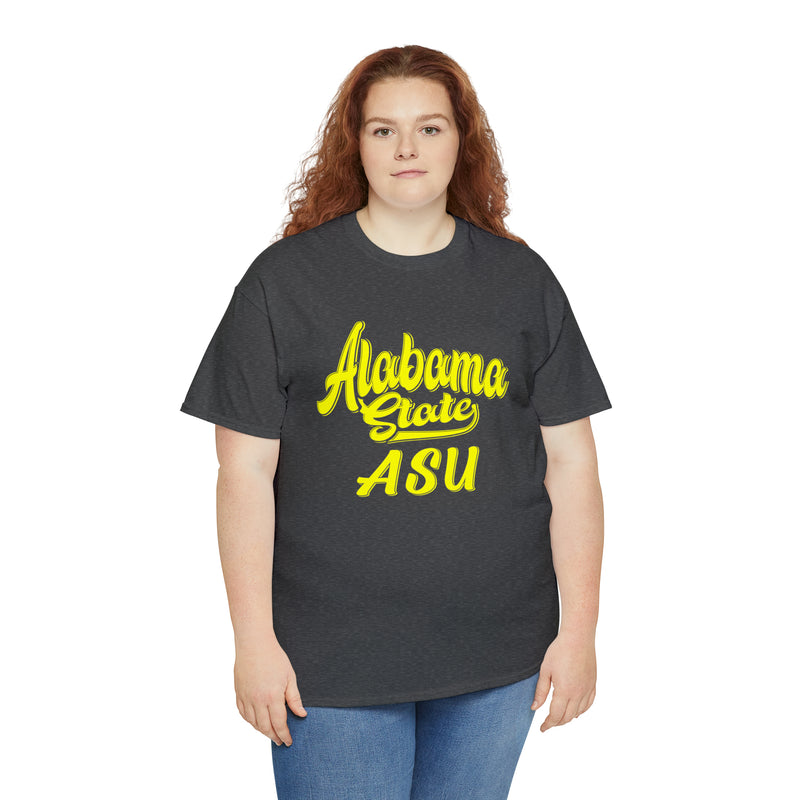 Unisex Alabama State ASU Heavy Cotton Tee