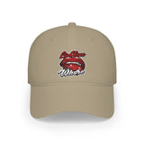 Lip Gloss Low Profile Baseball Cap