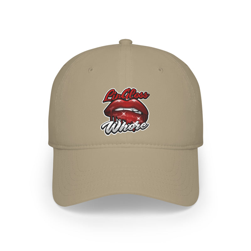 Lip Gloss Low Profile Baseball Cap