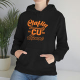 Unisex Claflin University CU 1869 Alumni Heavy Blend™ Hooded Sweatshirt