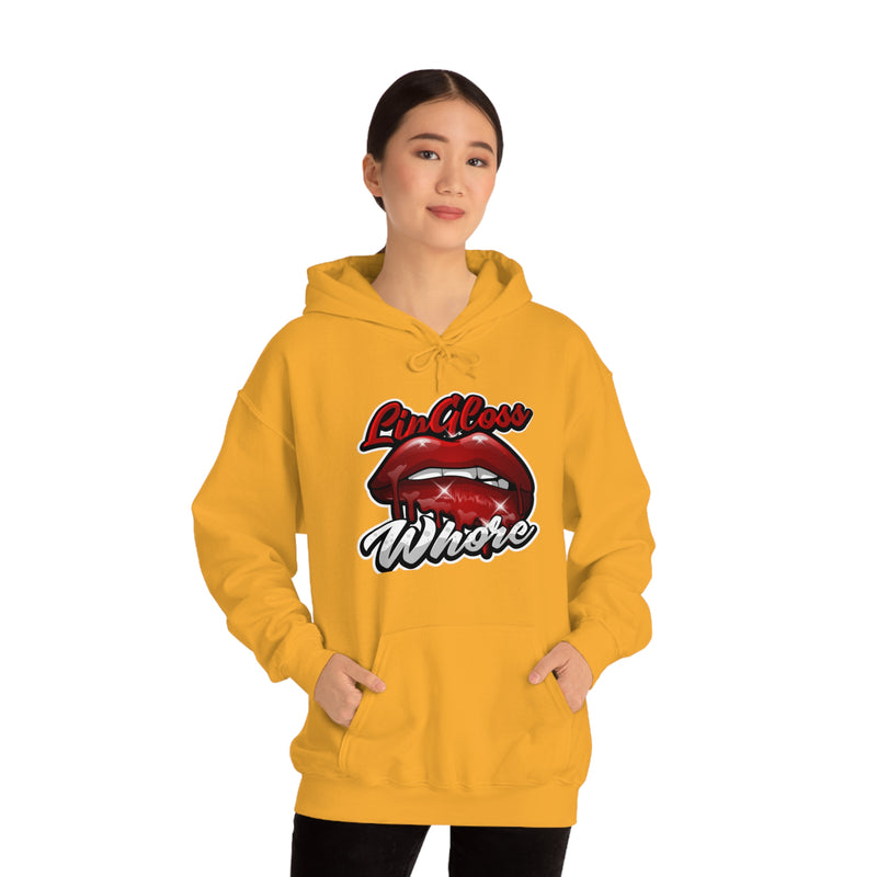 Unisex Lip Gloss Heavy Blend™ Hooded Sweatshirt