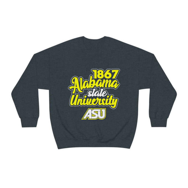 Unisex 1867 Alabama State University Heavy Blend™ Crewneck Sweatshirt