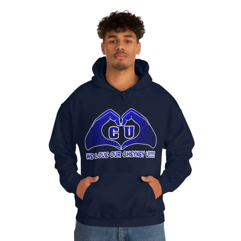 Unisex We Love Our Cheyney U Heavy Blend™ Hooded Sweatshirt