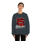 Unisex Lip Gloss Heavy Blend™ Crewneck Sweatshirt