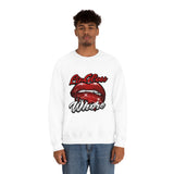 Unisex Lip Gloss Heavy Blend™ Crewneck Sweatshirt