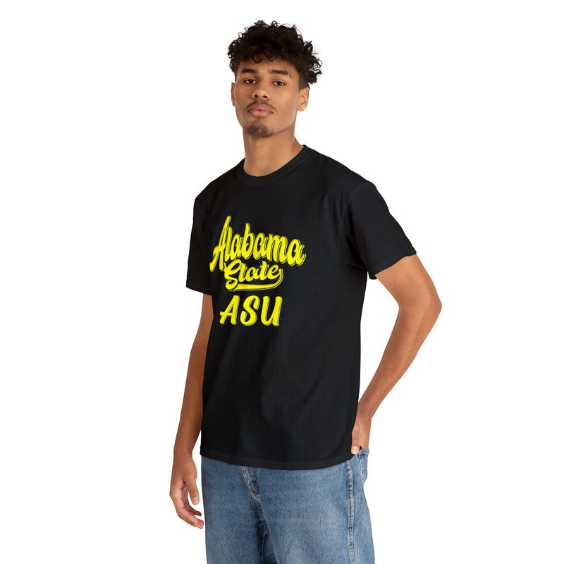 Unisex Alabama State ASU Heavy Cotton Tee