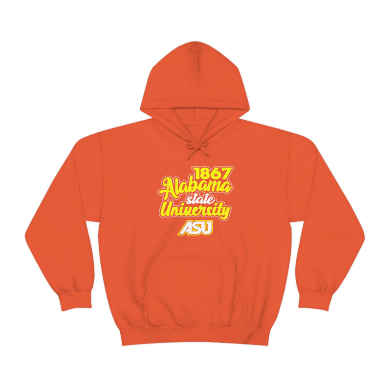 Unisex 1867 Alabama State University Heavy Blend™ Hooded Sweatshirt