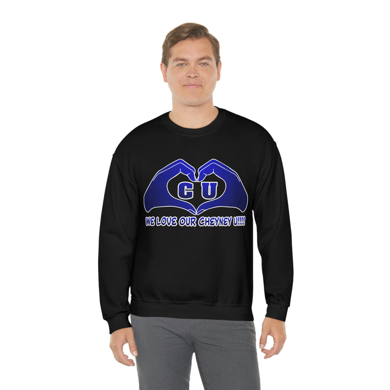 Unisex We Love Our Cheyney U Heavy Blend™ Crewneck Sweatshirt