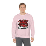 Unisex Lip Gloss Heavy Blend™ Crewneck Sweatshirt