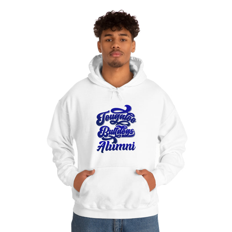 Unisex Tougaloo Bulldogs Heavy Blend™ Hooded Sweatshirt