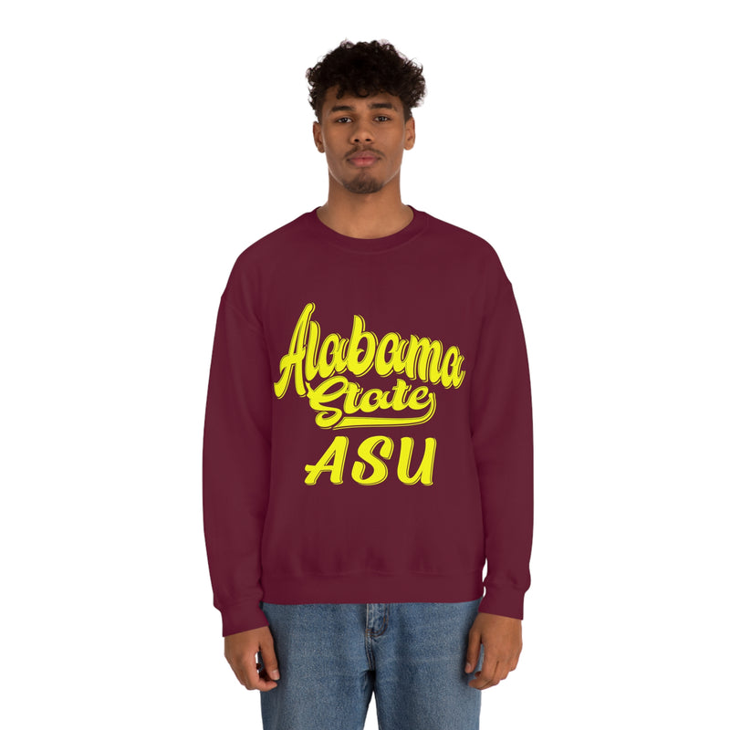 Unisex Alabama State ASU Heavy Blend™ Crewneck Sweatshirt