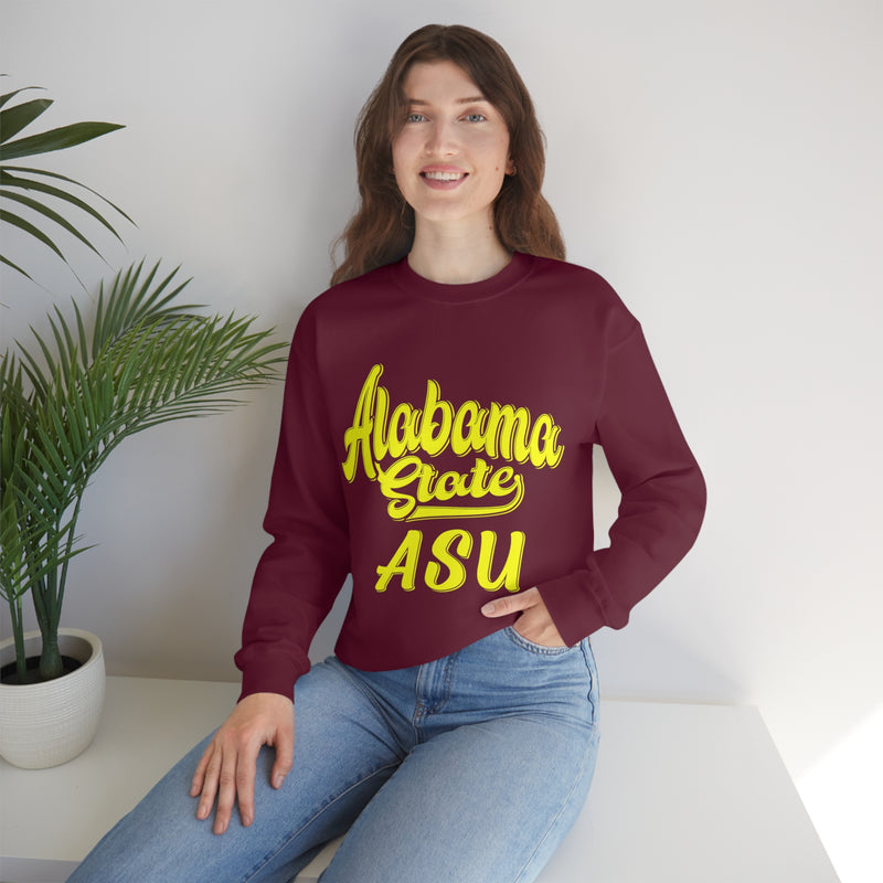 Unisex Alabama State ASU Heavy Blend™ Crewneck Sweatshirt