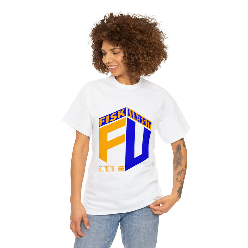 Unisex FISK University Heavy Cotton Tee