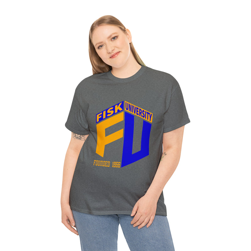 Unisex FISK University Heavy Cotton Tee