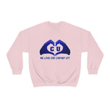 Unisex We Love Our Cheyney U Heavy Blend™ Crewneck Sweatshirt