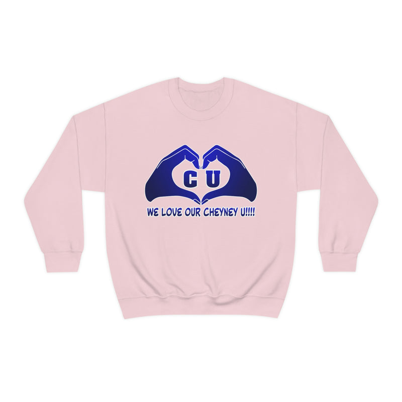 Unisex We Love Our Cheyney U Heavy Blend™ Crewneck Sweatshirt